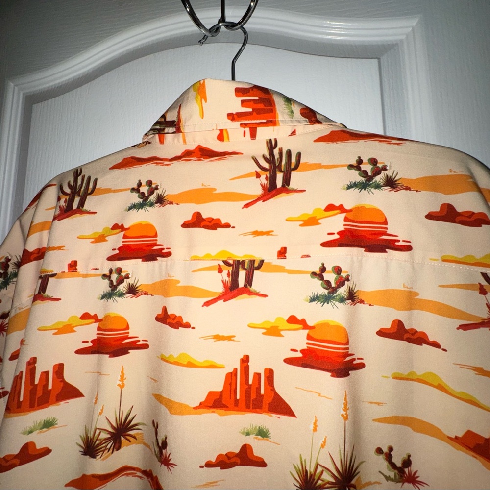 DIXXON Flannel Co. Men’s 4x Route 66 Desert Short-Sleeve Button-Up - like new - Picture 8 of 11